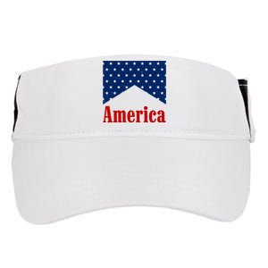 America Patriotic 4th Of July Adult Drive Performance Visor