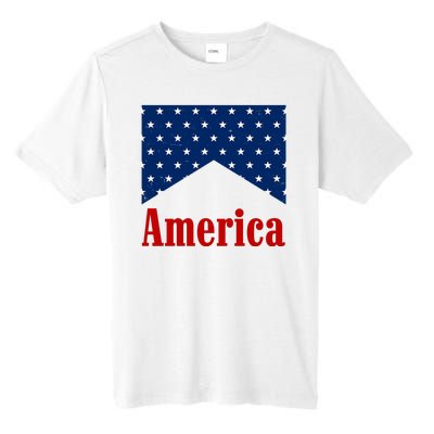 America Patriotic 4th Of July Tall Fusion ChromaSoft Performance T-Shirt