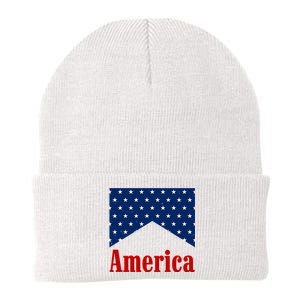 America Patriotic 4th Of July Knit Cap Winter Beanie