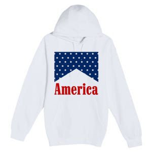 America Patriotic 4th Of July Premium Pullover Hoodie