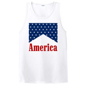 America Patriotic 4th Of July PosiCharge Competitor Tank