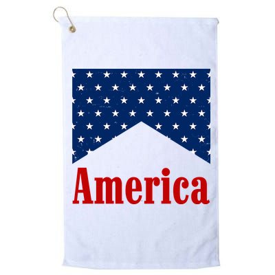 America Patriotic 4th Of July Golf Towel