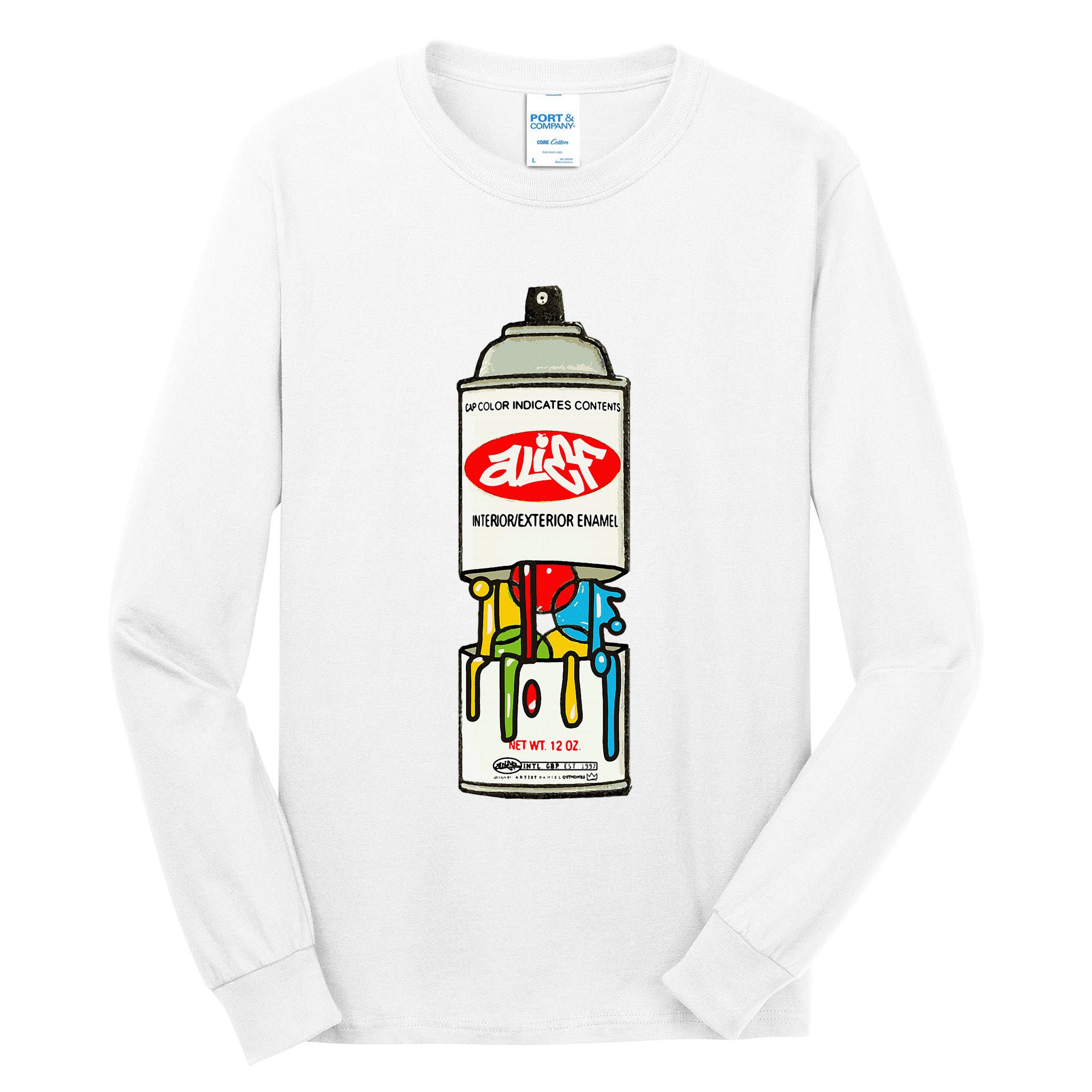 Alief Paint Tall Long Sleeve T-Shirt