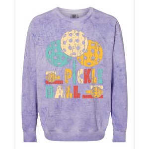 Awesome Pickleball Colorblast Crewneck Sweatshirt