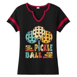 Awesome Pickleball Ladies Halftime Notch Neck Tee