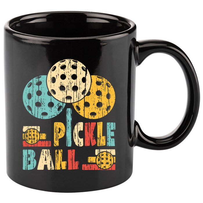Awesome Pickleball 11oz C Handle Ceramic Mug