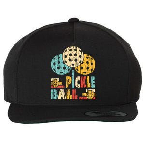 Awesome Pickleball Wool Snapback Cap