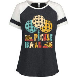 Awesome Pickleball Enza Ladies Jersey Colorblock Tee