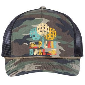 Awesome Pickleball Retro Rope Trucker Hat Cap