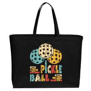 Awesome Pickleball Cotton Canvas Jumbo Tote