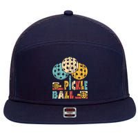 Awesome Pickleball 7 Panel Mesh Trucker Snapback Hat