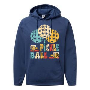 Awesome Pickleball Performance Fleece Hoodie