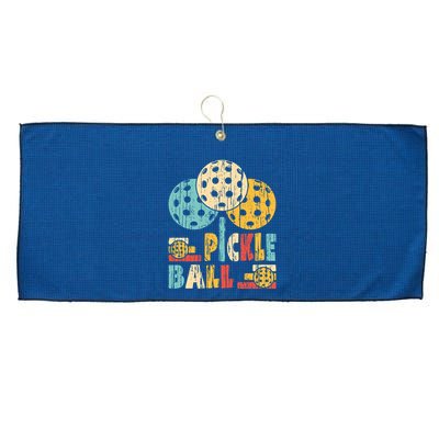Awesome Pickleball Large Microfiber Waffle Golf Towel