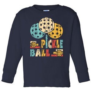 Awesome Pickleball Toddler Long Sleeve Shirt