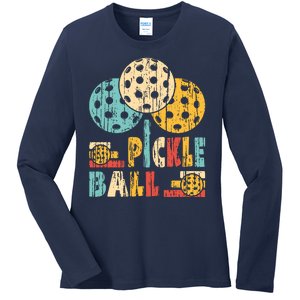 Awesome Pickleball Ladies Long Sleeve Shirt