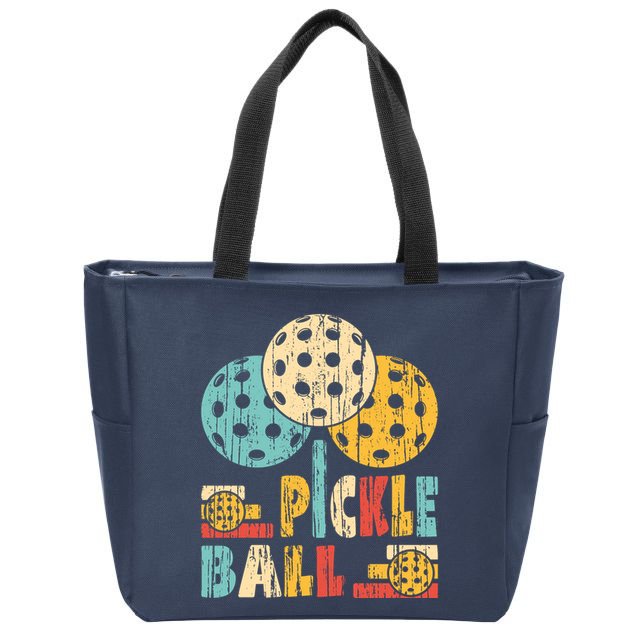 Awesome Pickleball Zip Tote Bag