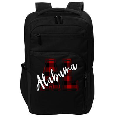 Alabama Plaid Al Impact Tech Backpack