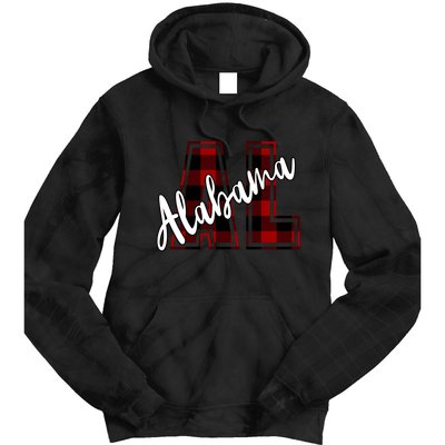 Alabama Plaid Al Tie Dye Hoodie