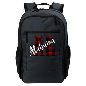 Alabama Plaid Al Daily Commute Backpack