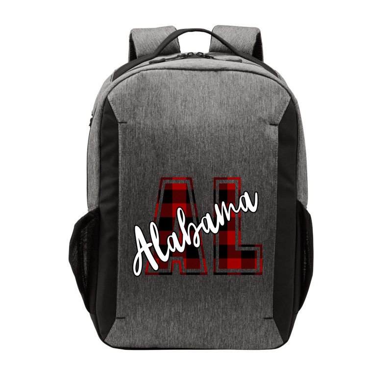 Alabama Plaid Al Vector Backpack