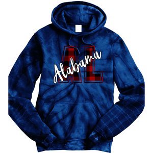 Alabama Plaid Al Tie Dye Hoodie