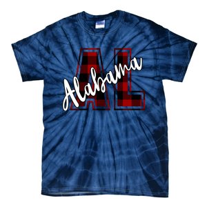 Alabama Plaid Al Tie-Dye T-Shirt