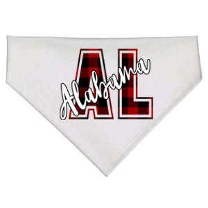 Alabama Plaid Al USA-Made Doggie Bandana