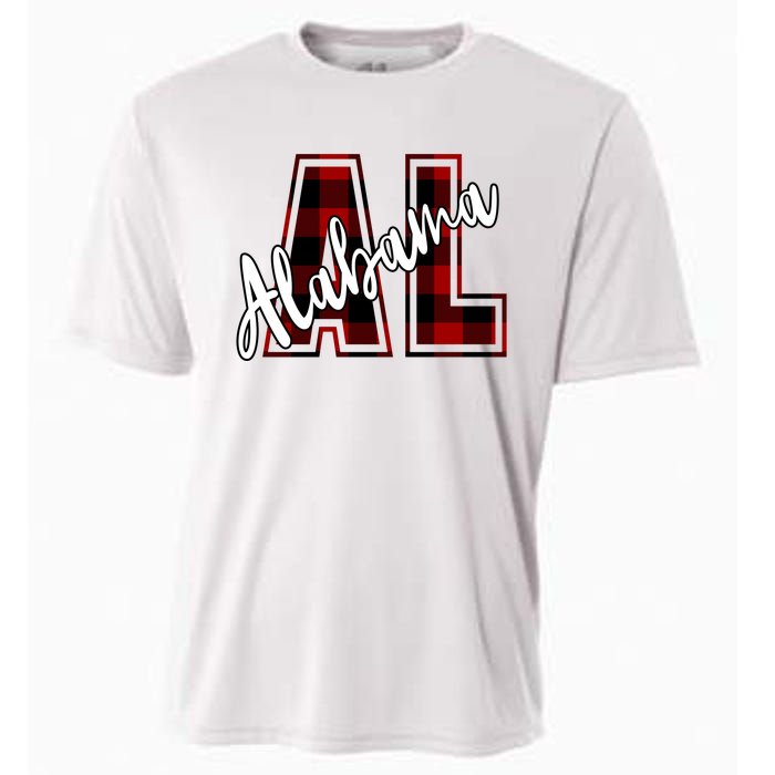 Alabama Plaid Al Cooling Performance Crew T-Shirt