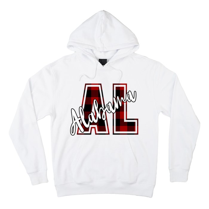 Alabama Plaid Al Hoodie