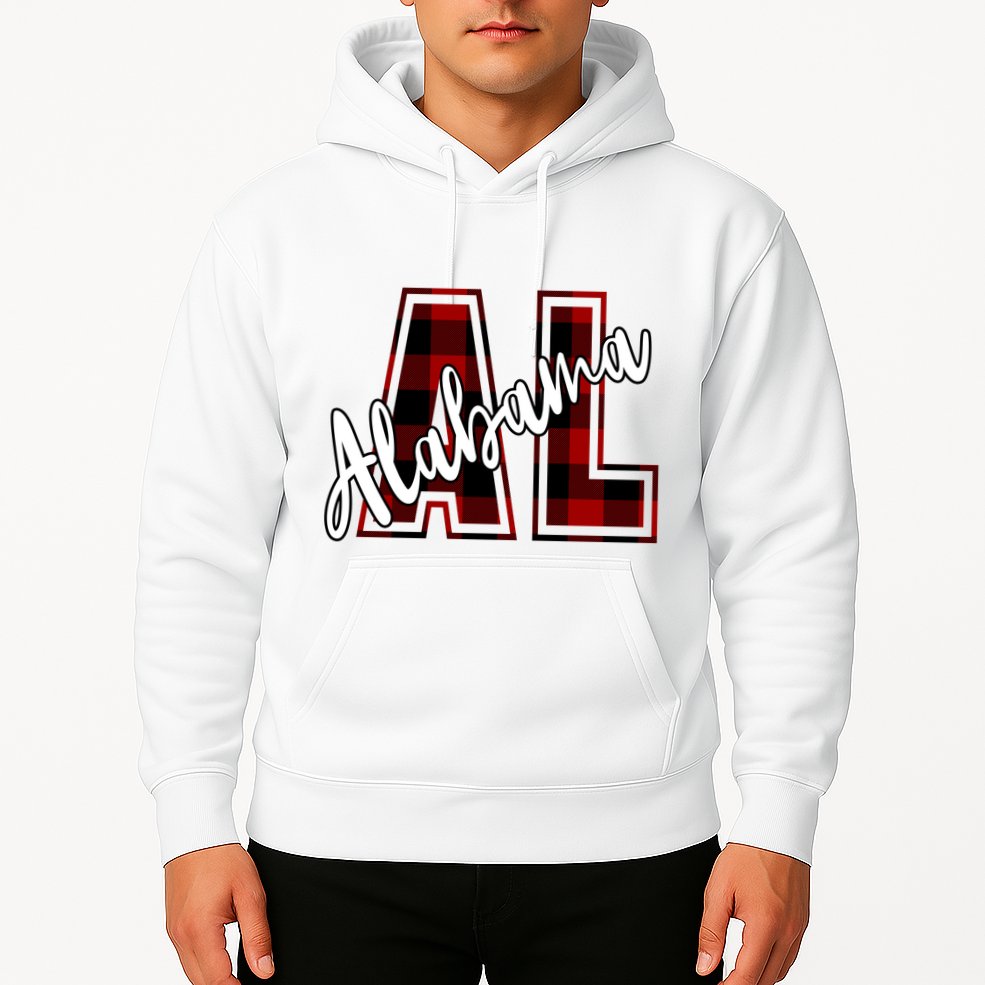 Alabama Plaid Al Hoodie