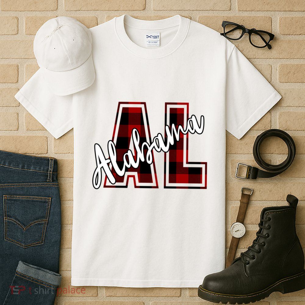 Alabama Plaid Al Tall T-Shirt