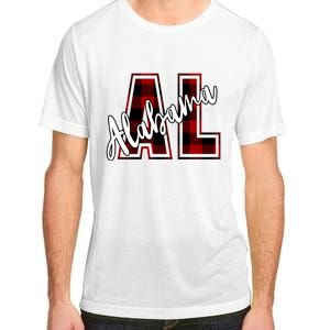 Alabama Plaid Al Adult ChromaSoft Performance T-Shirt