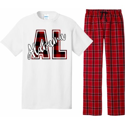 Alabama Plaid Al Pajama Set