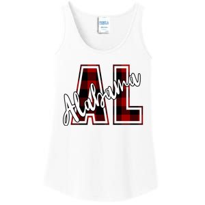 Alabama Plaid Al Ladies Essential Tank