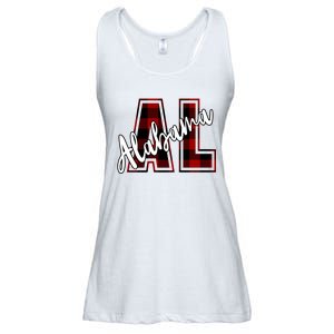 Alabama Plaid Al Ladies Essential Flowy Tank