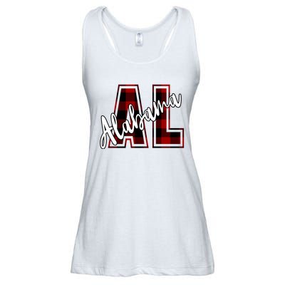 Alabama Plaid Al Ladies Essential Flowy Tank