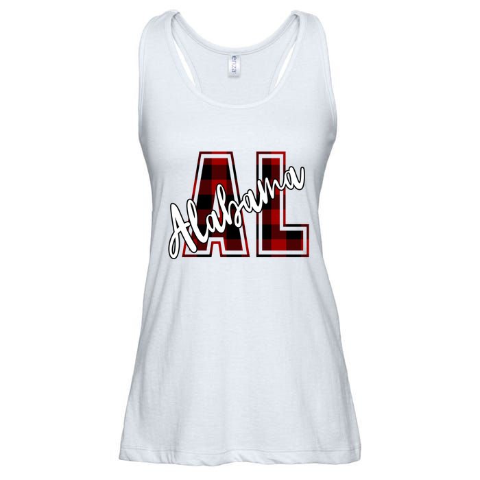 Alabama Plaid Al Ladies Essential Flowy Tank