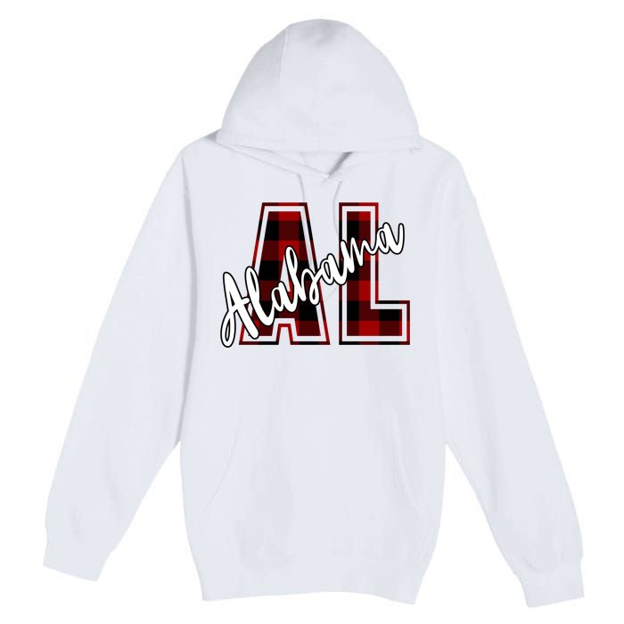 Alabama Plaid Al Premium Pullover Hoodie