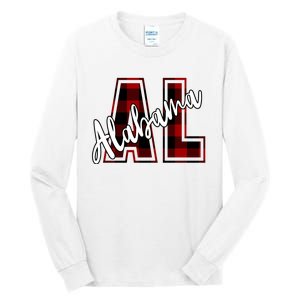 Alabama Plaid Al Tall Long Sleeve T-Shirt