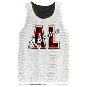 Alabama Plaid Al Mesh Reversible Basketball Jersey Tank