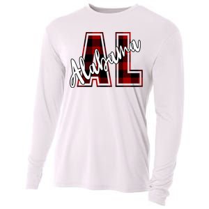 Alabama Plaid Al Cooling Performance Long Sleeve Crew