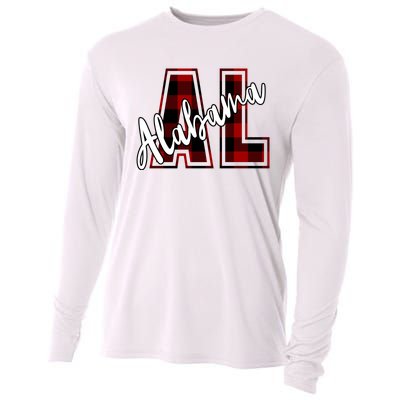 Alabama Plaid Al Cooling Performance Long Sleeve Crew