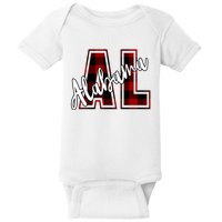 Alabama Plaid Al Baby Bodysuit