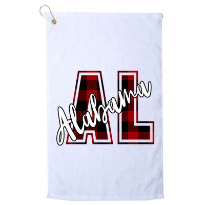 Alabama Plaid Al Golf Towel