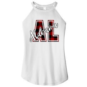 Alabama Plaid Al Women's Perfect Tri Rocker Tank