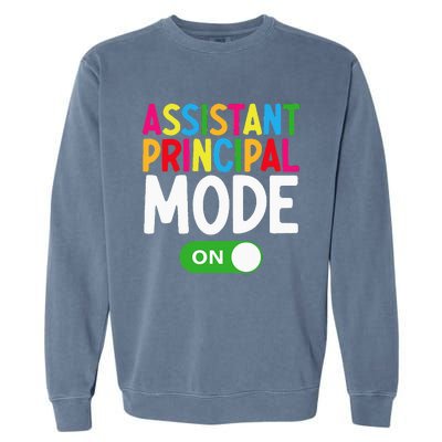 Assistant Principal – Awesome Principal Back To School Garment-Dyed Sweatshirt