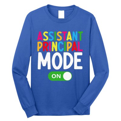 Assistant Principal – Awesome Principal Back To School Long Sleeve Shirt