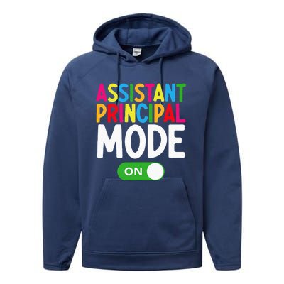 Assistant Principal – Awesome Principal Back To School Performance Fleece Hoodie