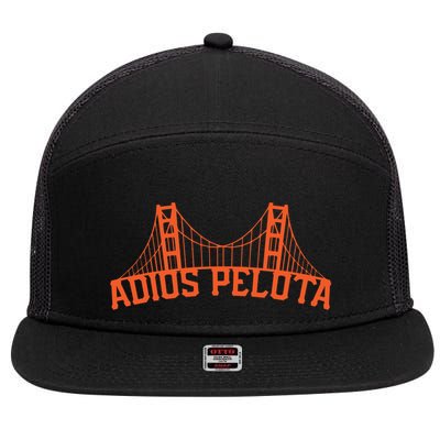 Adios Pelota 7 Panel Mesh Trucker Snapback Hat