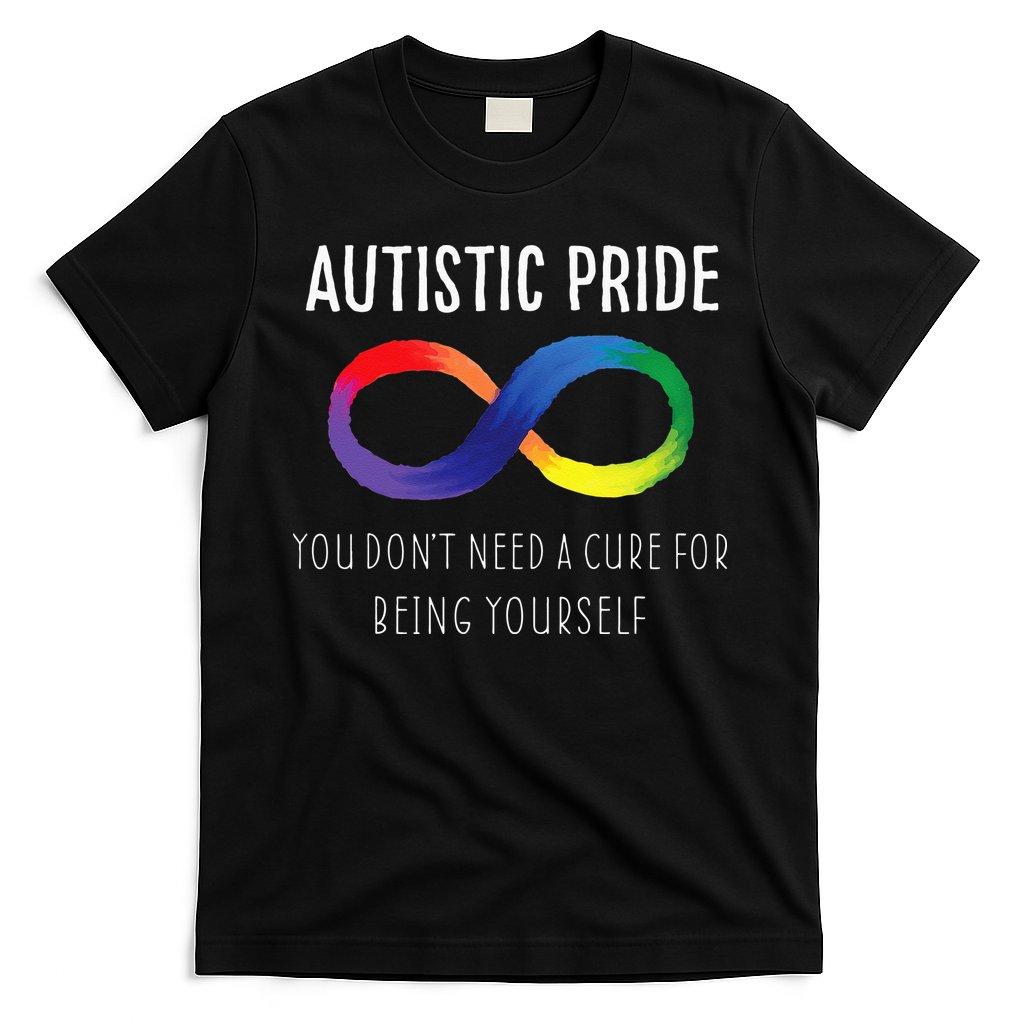 Autistic Pride Autism Awareness Acceptance Love Heart Puzzle T-Shirt